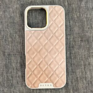 Quilted Tan Phone Case